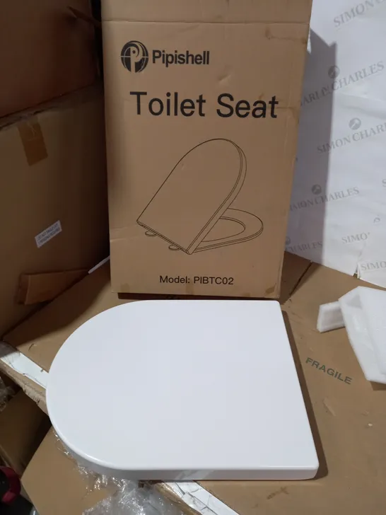 BOXED PIPISHELL PIBTC02 TOILET SEAT