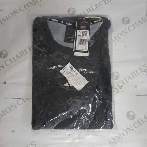 ADIDAS TRAINING TEE IN BLACK SIZE L