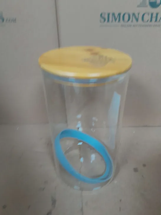 LARGE FOOD STORAGE GLASS JAR