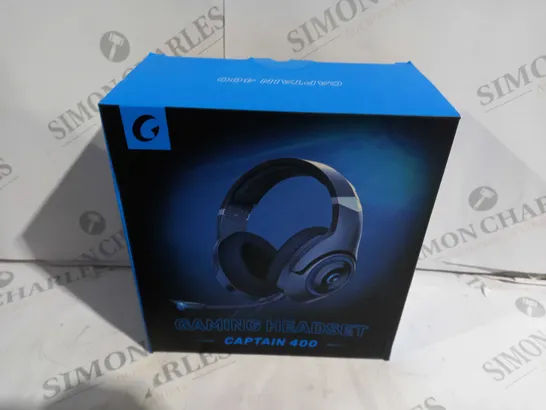 BOXED AND SEALED CAPTAIN 400 GAMING HEADSET