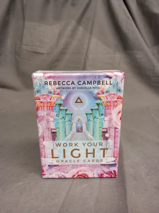 SEALED REBECCA CAMPBELL - WORK YOUR LIGHT - ORACLE CARDS