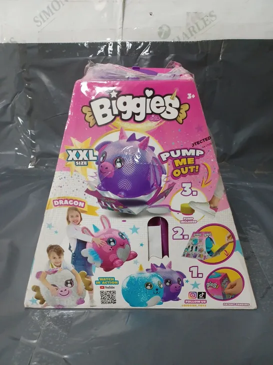 BIGGIES XXL SIZE PUMP UP TOY PURPLE