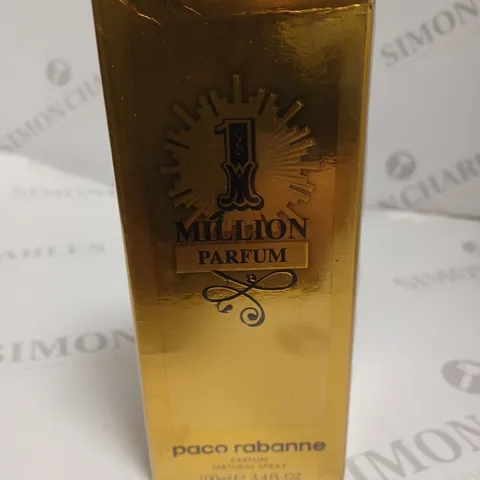BOXED AND SEALED PACO RABANNE ONE MILLION PARFUM 100ML