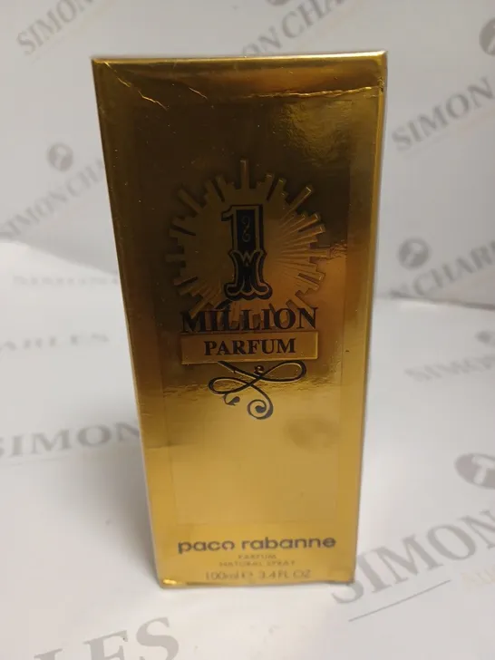 BOXED AND SEALED PACO RABANNE ONE MILLION PARFUM 100ML