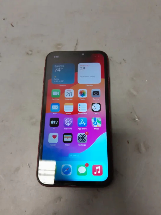 APPLE IPHONE XR RED 64GB