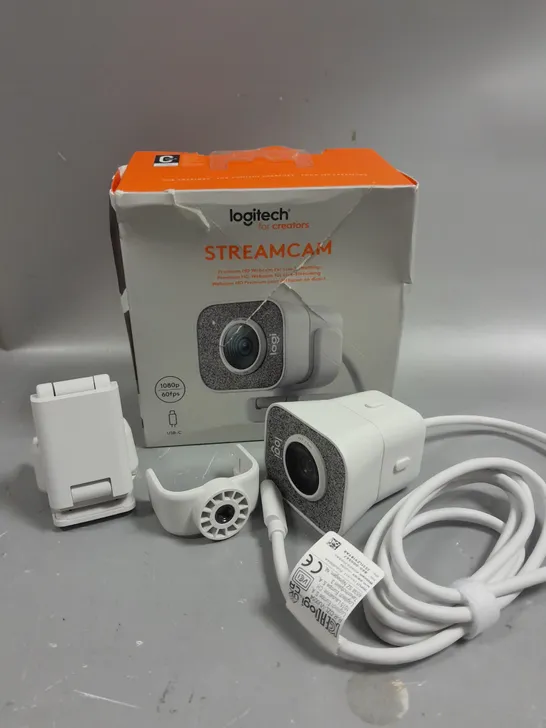 BOXED LOGITECH STREAMCAM PREMIUM HD WEBCAM 