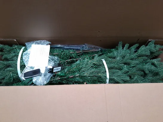 BOXED HOME REFLECTIONS PRE-LIT 6 FOOT CHRISTMAS TREE - COLLECTION ONLY