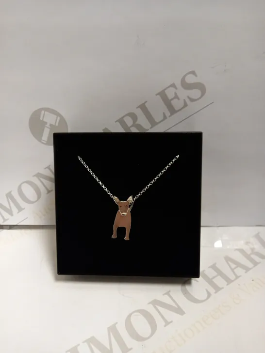 FRESH FLEECE ENGLISH BULL TERRIER NECKLACE