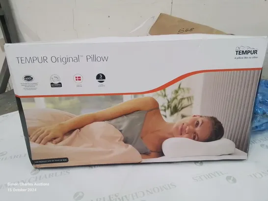 BOXED TEMPUR MEMORY FOAM PILLOW