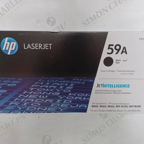 SEALED HP 59A BLACK ORIGINAL LASERJET TONER CARTRIDGE