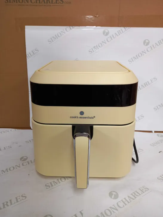 COOKS ESSENTIALS AIR FRYER IN YELLOW