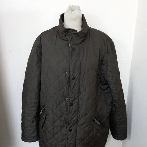 BARBOUR BOMBER JACKET IN KHAKI GREEN SIZE XL 