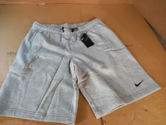 NIKE GREY SWEET SHORTS - XL