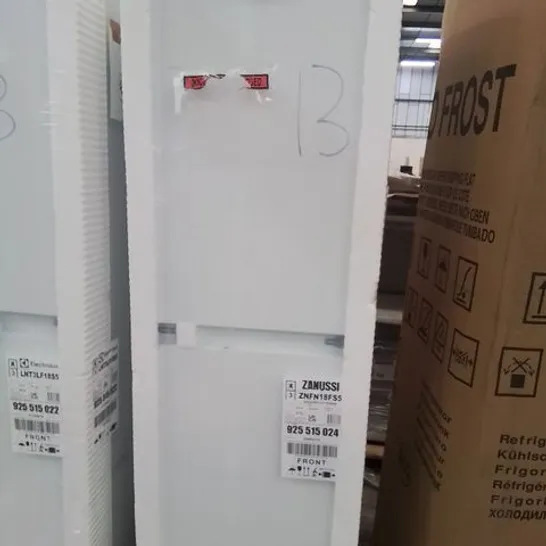 ZANUSSI INTEGRATED 50/50 FRIDGE FREEZER 267L Model ZNFN18FS5 RRP £542