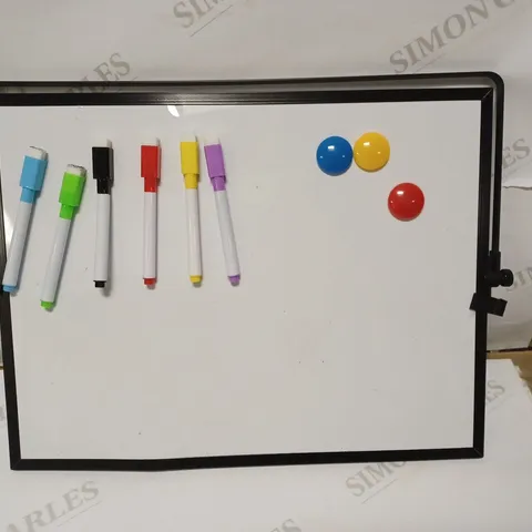 OWILL BLACK DRY ERASE WHITEBOARD