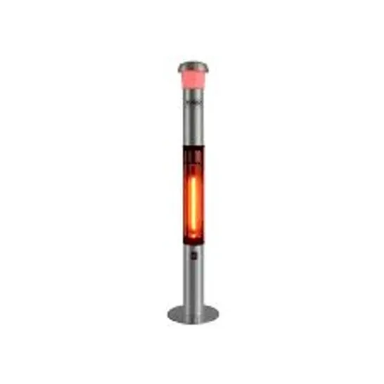 BRAND NEW BOXED FOGO & CHAMA PATIO HEATER WITH LIGHTS & BLUETOOTH SPEAKER (1 BOX) RRP £295