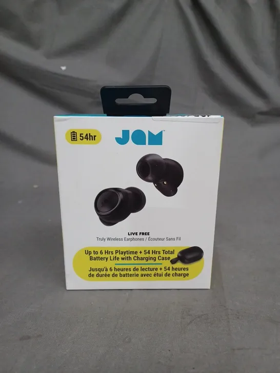 JAM AUDIO TRULY WIRELESS EARPHONES