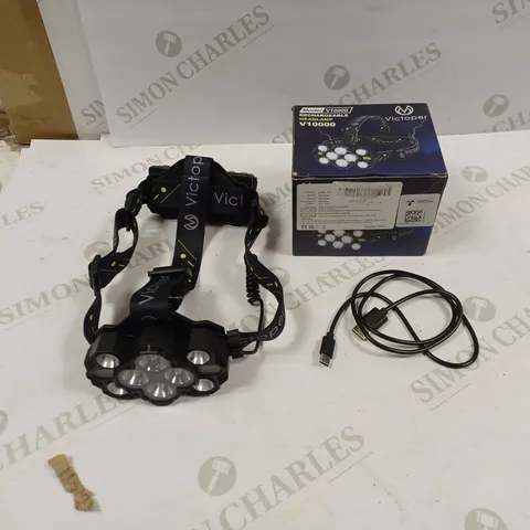 VICTOPER RECHARGABLE HEADLAMP V10000