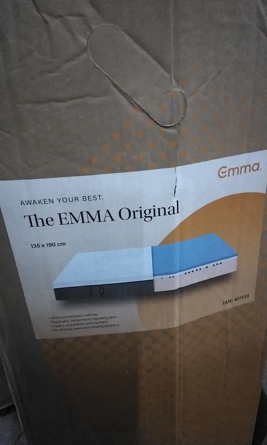 EMMA ORIGINAL DOUBLE MATTRESS 135 X 190CM