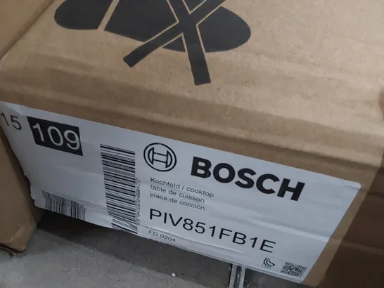 BOXED BOSCH CERAMIC HOB PIV851FBE