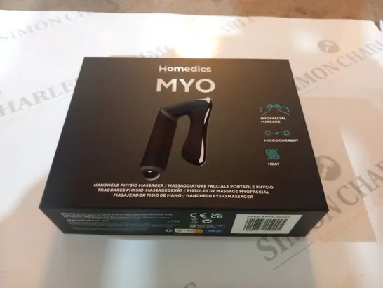 BOXED HOMEDICS MYO HANDHELD PHYSIO MASSAGER 