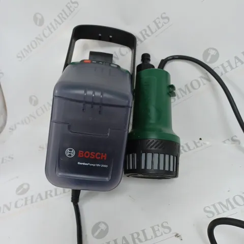 BOXED BOSCH GARDEN PUMP 18V-2000