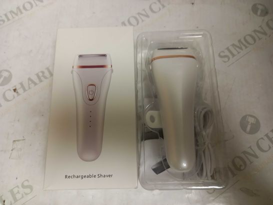 RECHARGEABLE SHAVING DEVICE