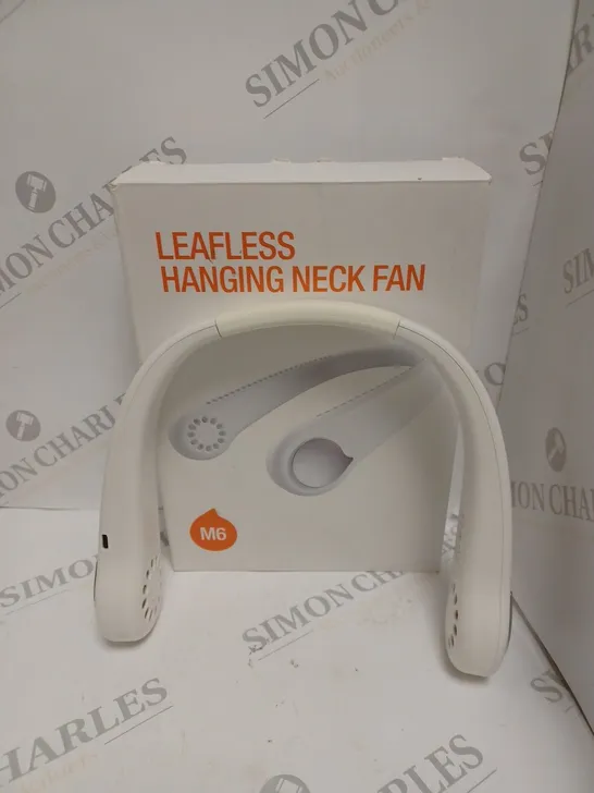 BOXED LEAFLESS HANGING NECK FAN 