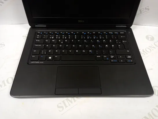 DELL LATITUDE E5250 LAPTOP IN BLACK