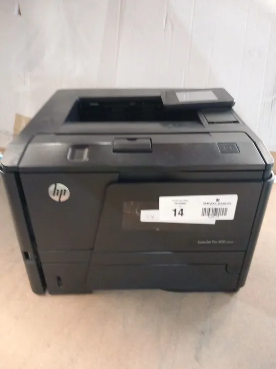 HP LASERJET PRO 400 M401DN A4 MONO DUPLEX LASER PRINTER - ETHERNET & USB - CF278A