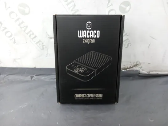 BOXED AND SEALED WACACO EXAGRAM COMPACT COFFEE SCALE