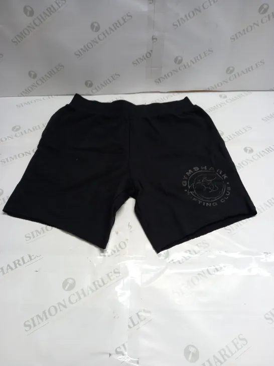 GYMSHARK LIFTING CLUB SHORTS IN BLACK- S 