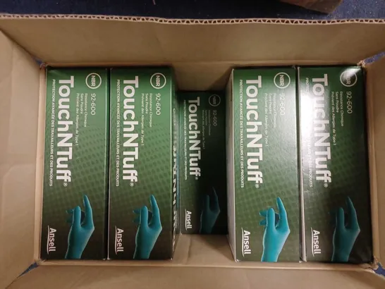 APPROX 10 BOXES OF TOUCHNTUFF CHEMICAL RESISTANT GLOVES