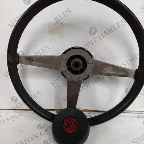 STEERING WHEEL FOR MG CAR - MODEL UNSPECIFIED