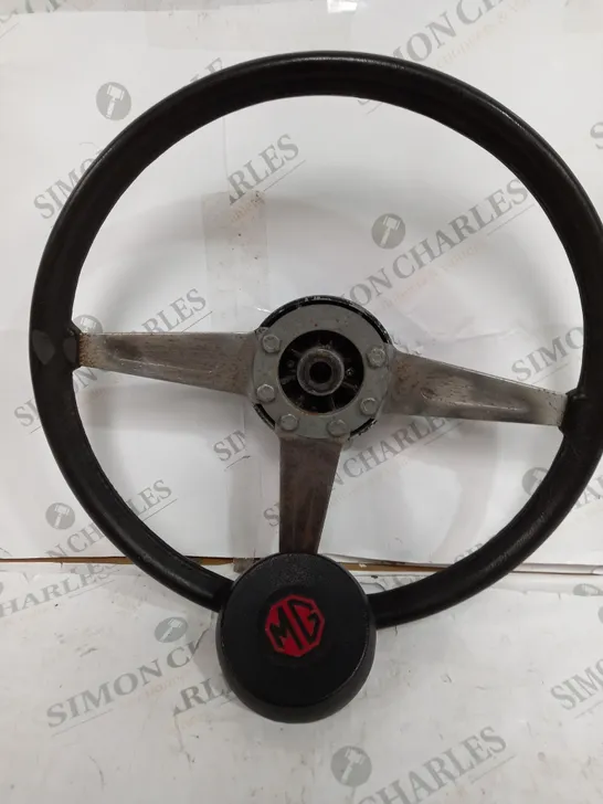 STEERING WHEEL FOR MG CAR - MODEL UNSPECIFIED