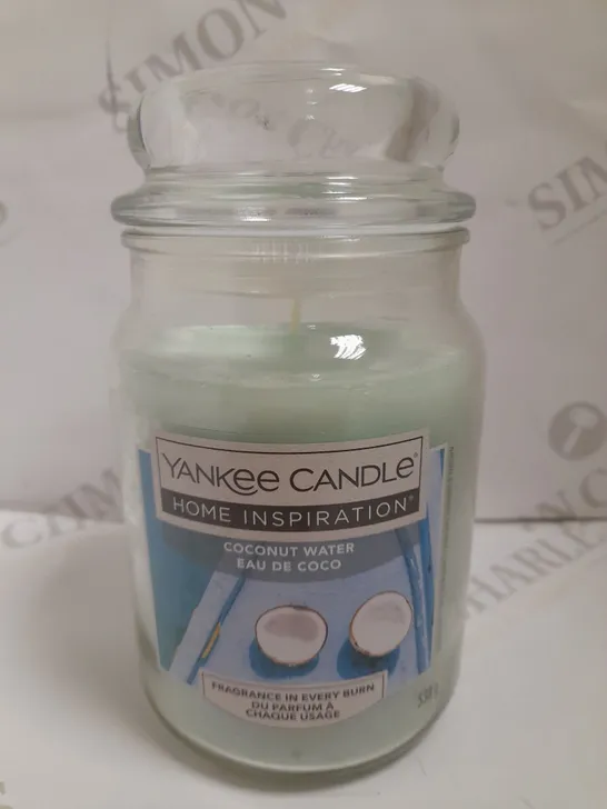 YANKEE CANDLE COCONUT WATER SCENTED CANDLE