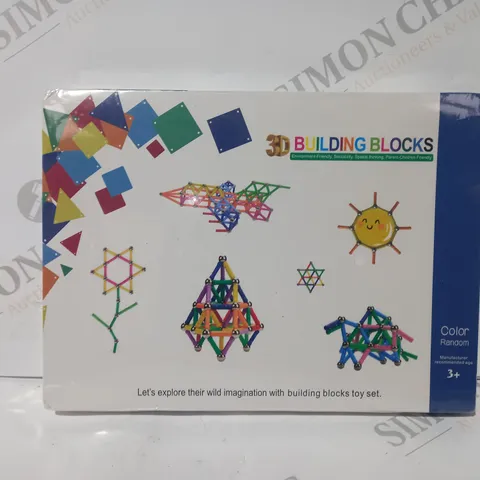 BOXED 3D BUILDING BLOCKS