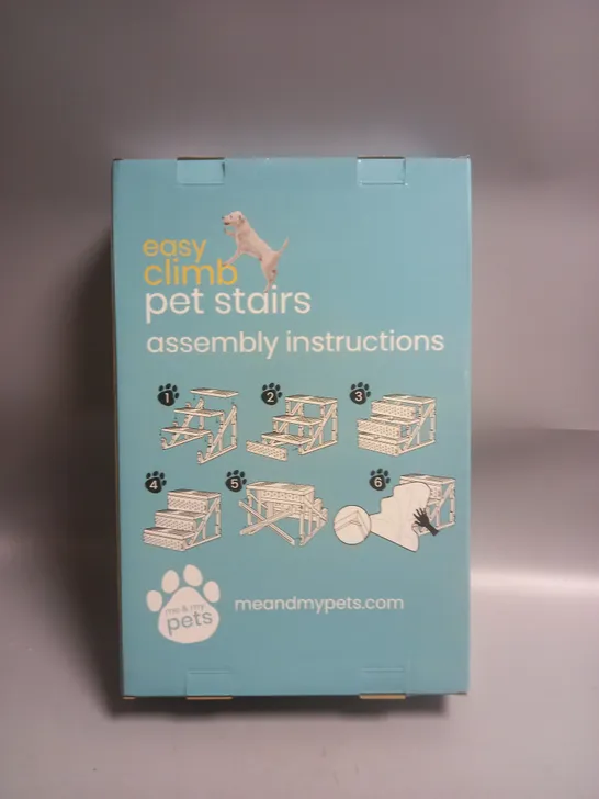 BOXED EASY CLIMB PET STAIRS 