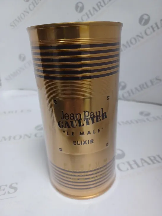 SEALED JEAN PAUL GAULTIER LE MALE ELIXIR PARFUM NATURAL SPRAY  - 125ML