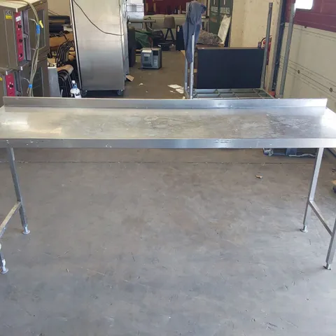 215CM L COMMERCIAL KITCHEN PREP BENCH 