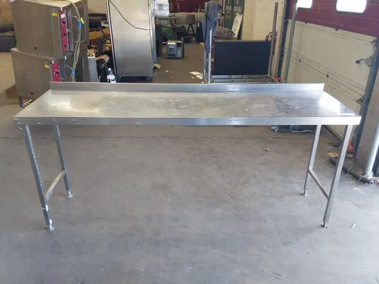 215CM L COMMERCIAL KITCHEN PREP BENCH 