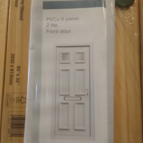 PVCU 6 PANEL 2 LOTE FRONT DOOR LEFT HAND OPENING 2055 X 840 X 70