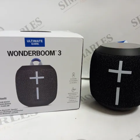 BOXED ULITMATE EARS WONDERBOOM 3 PORTABLE SPEAKER