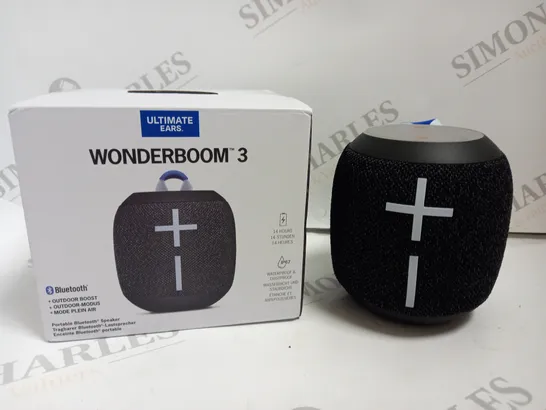 BOXED ULITMATE EARS WONDERBOOM 3 PORTABLE SPEAKER