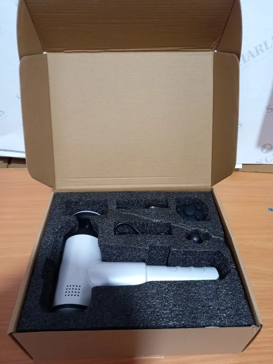 HOMEDICS THERMAL MASSAGE GUN - WHITE