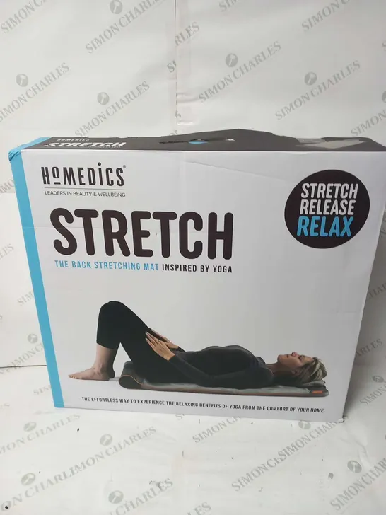 BOXED HOMEDICS STRETCH - ELECTRIC INFLATABLE YOGA MAT