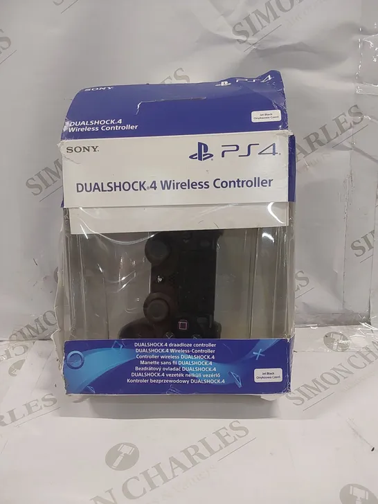 BOXED SONY PLAYSTATION DUALSHOCK 4 WIRELESS V2 CONTROLLER - BLACK