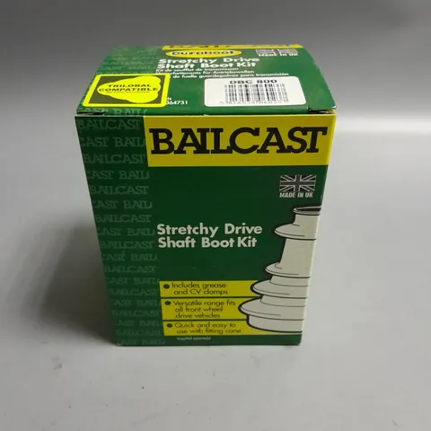 BOXED BAILCAST STRETCHY DRIVE SHAFT BOOT KIT DBC800