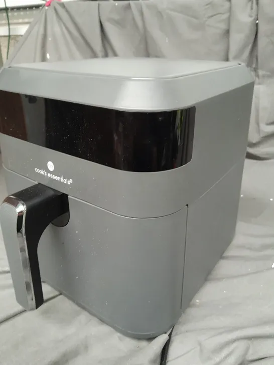 COOK'S ESSENTIALS 5.8L AIR FRYER IN SLATE GREY