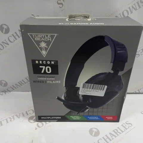 BOXED TURTLE BEACH RECON 70 GAMING HEADSET